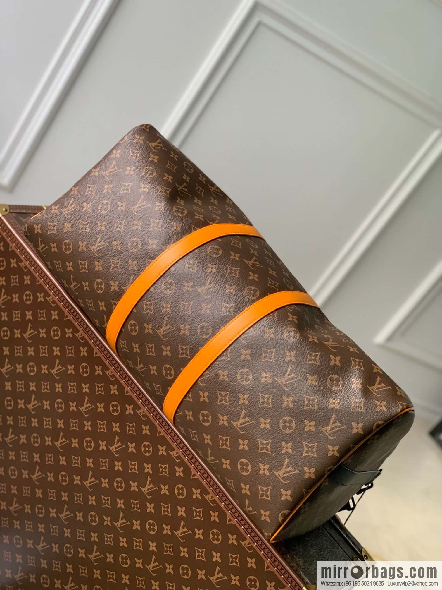 M46703 Sunset Bright Orange [KEEPALL BANDOULIZRE 55 Travel Bags]