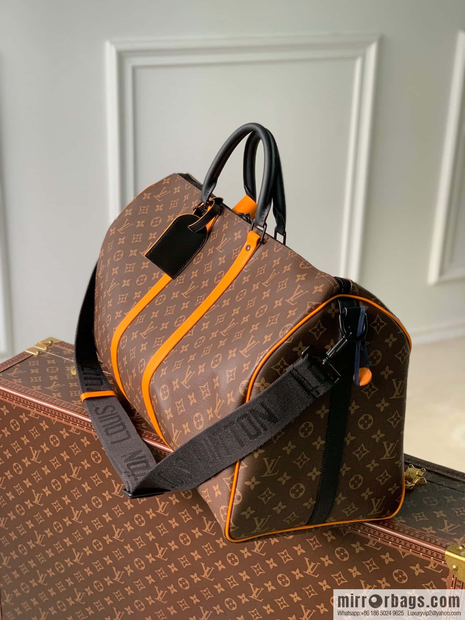 M46703 Sunset Bright Orange [KEEPALL BANDOULIZRE 55 Travel Bags]