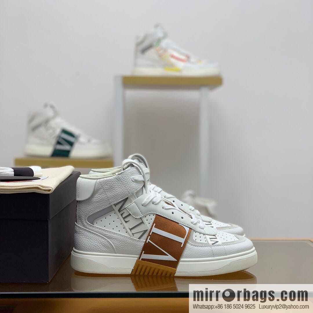 VALENTINO Valentino, six rubber effects VLTN logo straps Unisex His & Hers sneakers