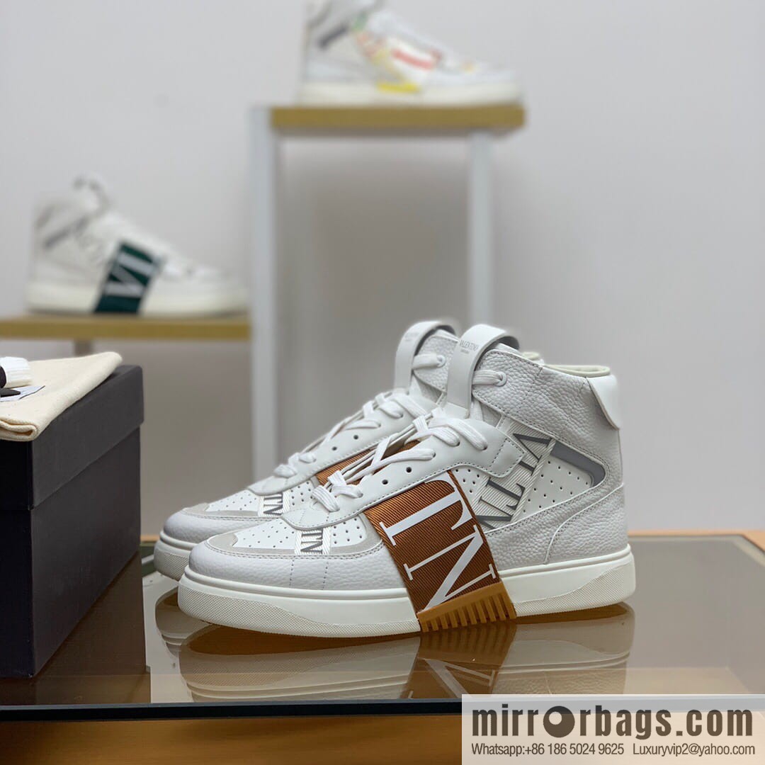 VALENTINO Valentino, six rubber effects VLTN logo straps Unisex His & Hers sneakers