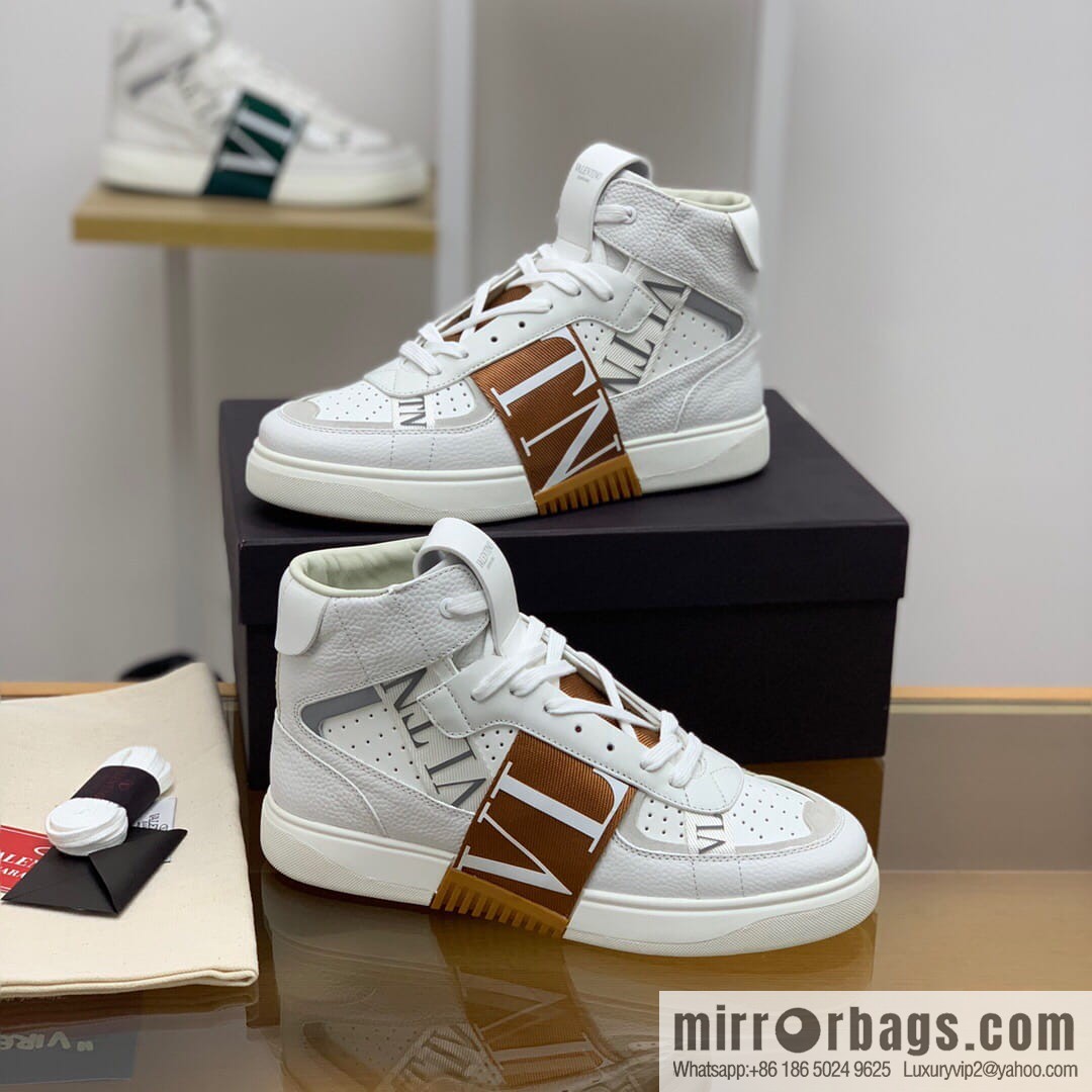 VALENTINO Valentino, six rubber effects VLTN logo straps Unisex His & Hers sneakers