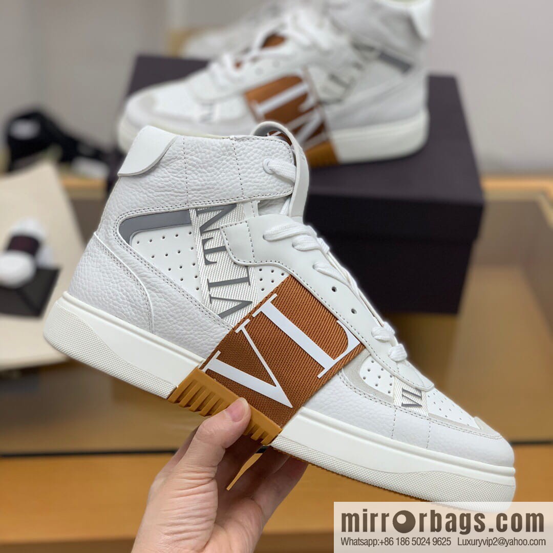 VALENTINO Valentino, six rubber effects VLTN logo straps Unisex His & Hers sneakers
