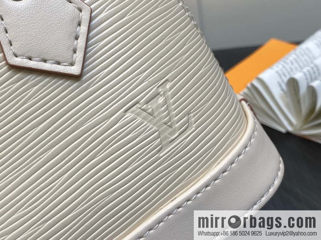 [Original order boutique] M81945 beige epi shell bag series NANO ALMA handbag M82411 Nano Alma handbag