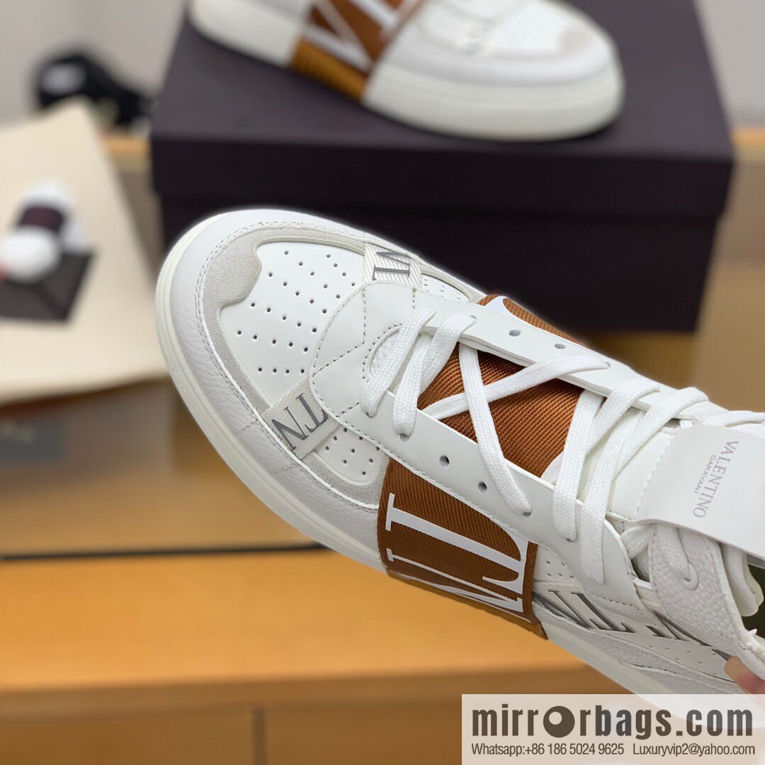 VALENTINO Valentino, six rubber effects VLTN logo straps Unisex His & Hers sneakers