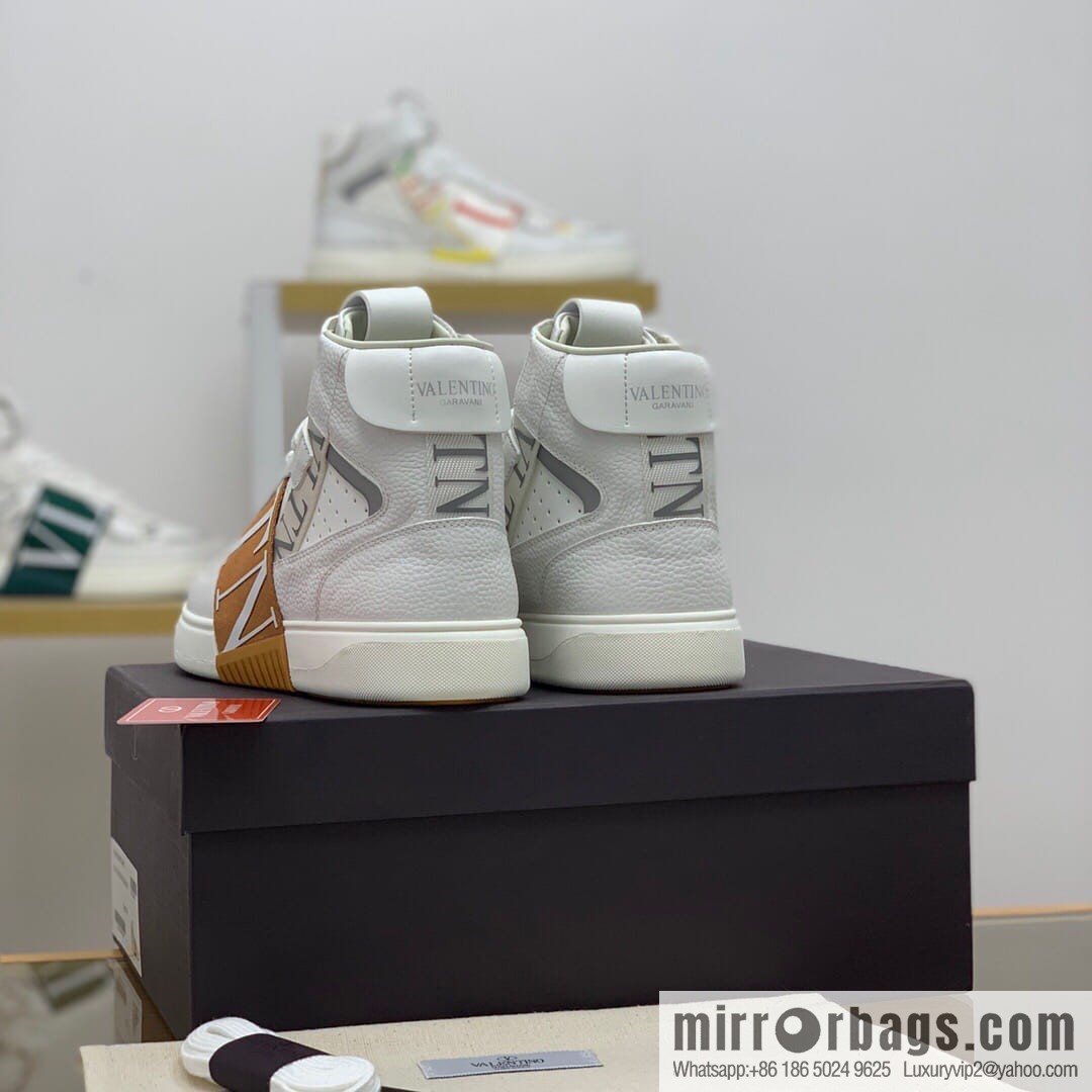 VALENTINO Valentino, six rubber effects VLTN logo straps Unisex His & Hers sneakers