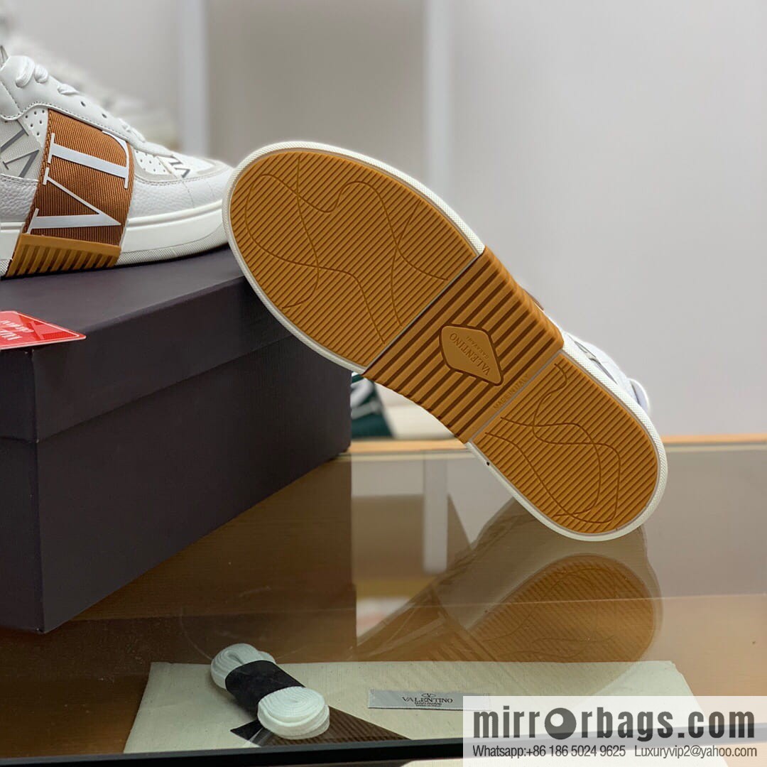 VALENTINO Valentino, six rubber effects VLTN logo straps Unisex His & Hers sneakers