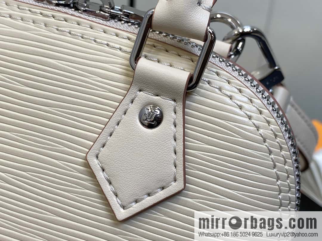 [Original order boutique] M81945 beige epi shell bag series NANO ALMA handbag M82411 Nano Alma handbag