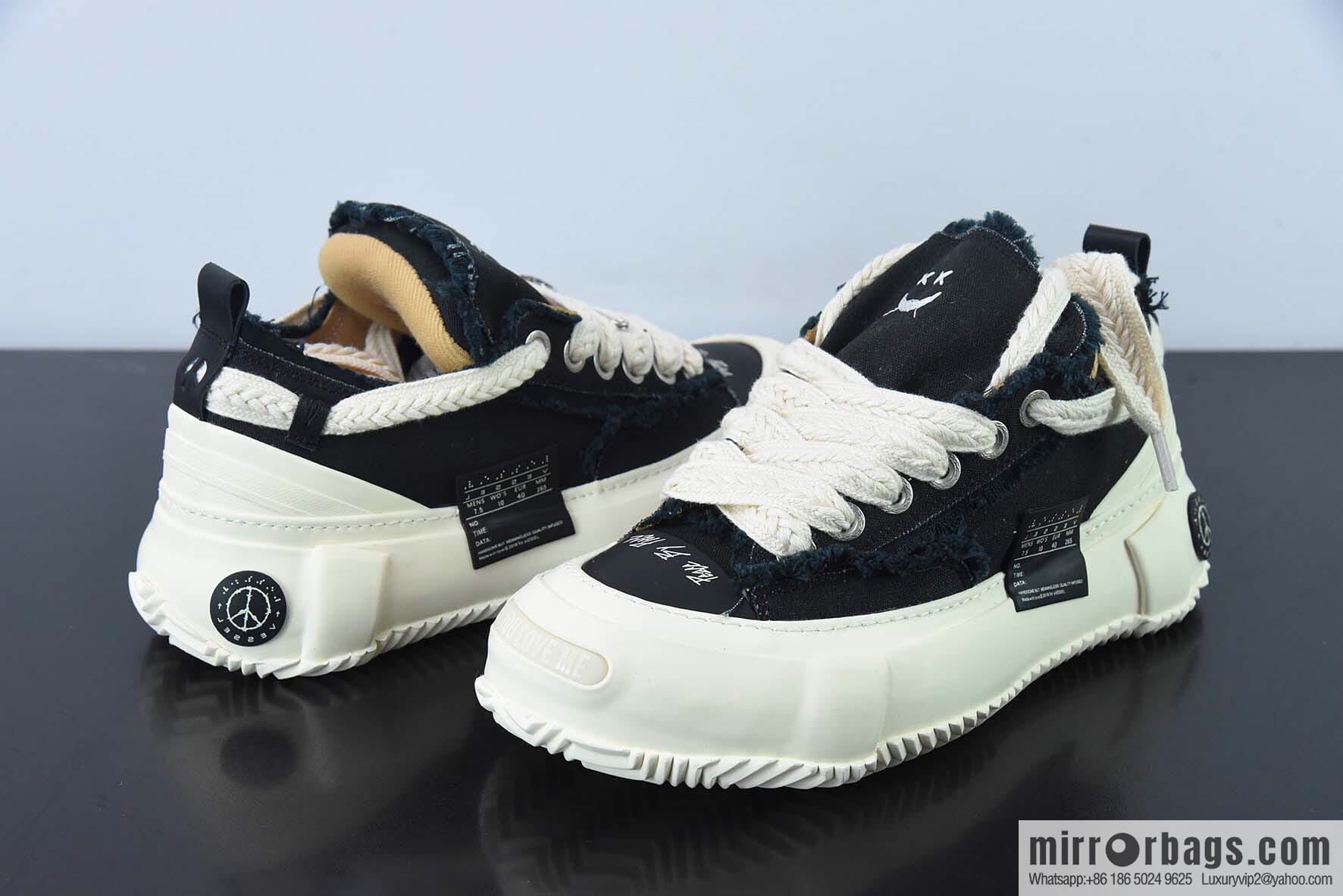 OUY50405270D xVESSEEL Wu Jianhao G.O.P 2.0 Classic low-top canvas bread shoes