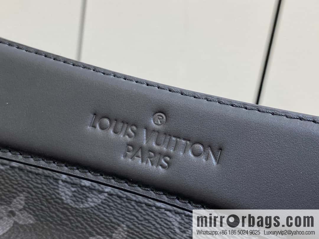[Original order boutique] M46796 black flower, cylinder bag men's bag series, this Soft Polochon small handbag.