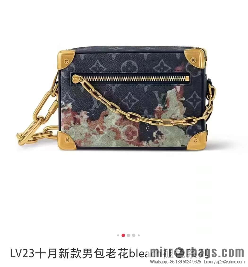 [Original order boutique] M23731 blue flame, box box series M44480 This Mini Soft Trunk handbag