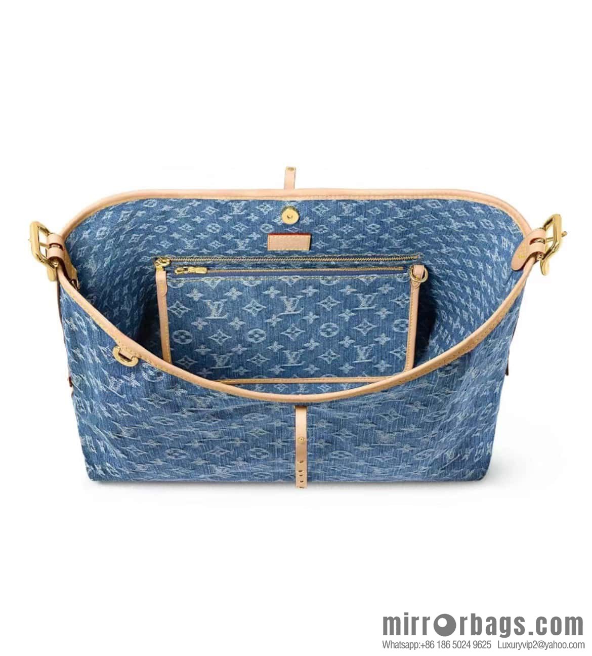 CARRYALL MM Handbag M46855 Blue (Denim) CarryAll Medium Handbag