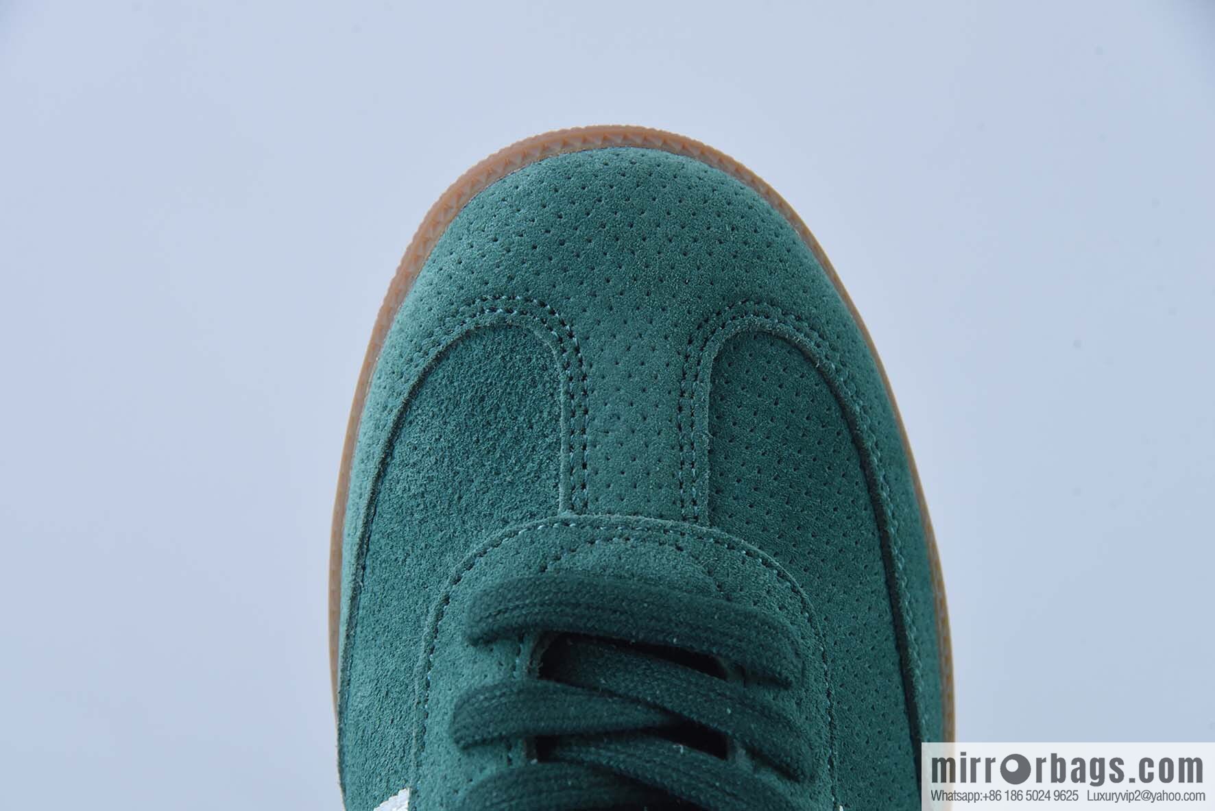 Adidas Samba OG Grey, Green, Samba Fur Vintage Casual Board Shoes SKU: HP7902