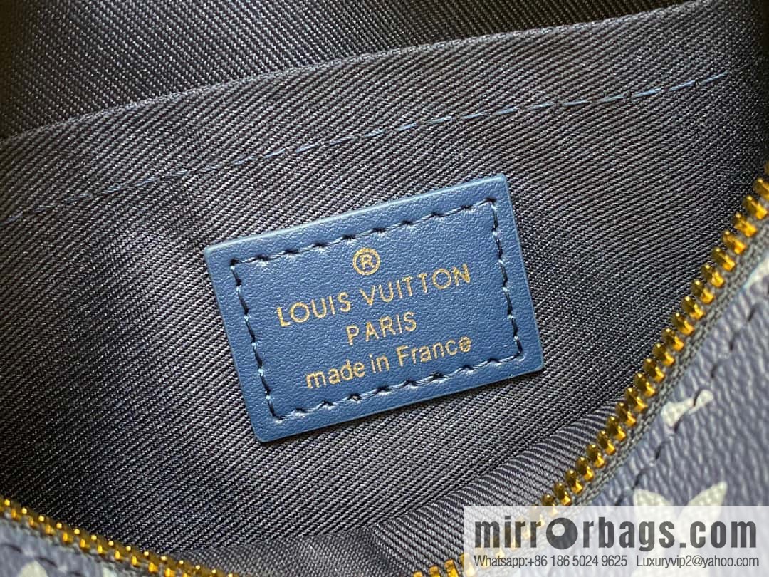 [Original order boutique] M23731 blue flame, box box series M44480 This Mini Soft Trunk handbag