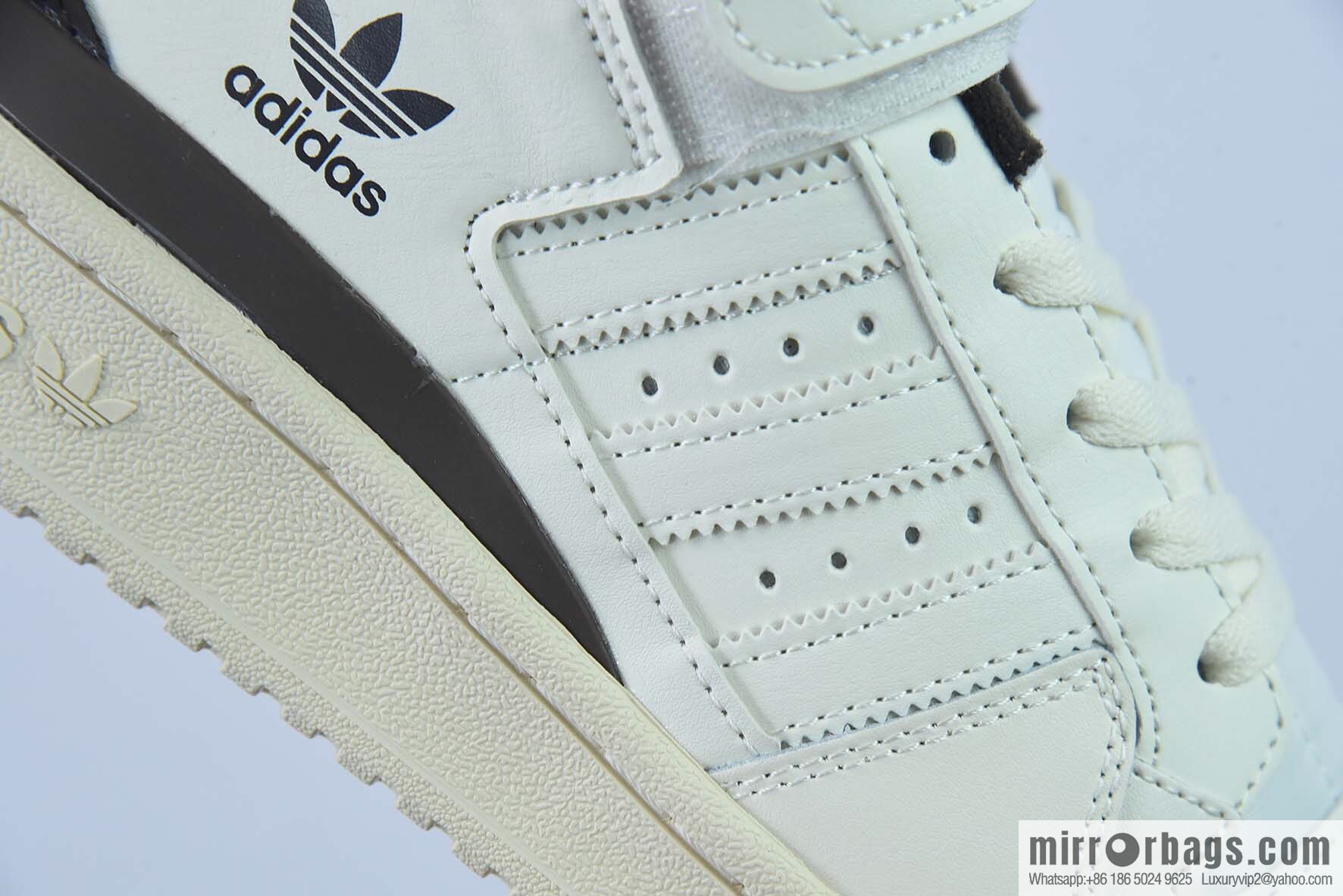 Adidas originals Forum 84 Low Adidas White Brown Sports Casual Shoes Item No. GZ8959