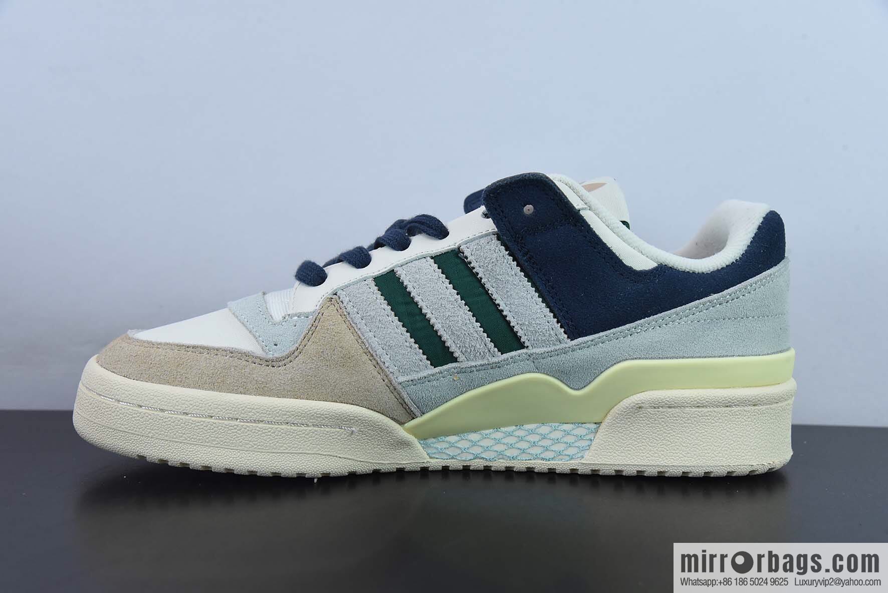 Adidas originals Forum 84 Low Adidas White Brown Sports Casual Shoes Item No. GW4332