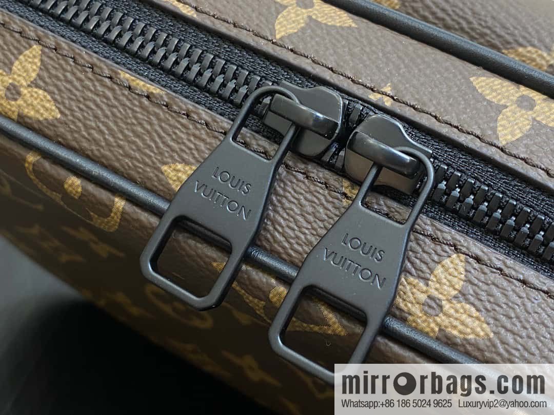 [Original single boutique] M46795 monogram men's bag messenger bag series Steamer messenger bag