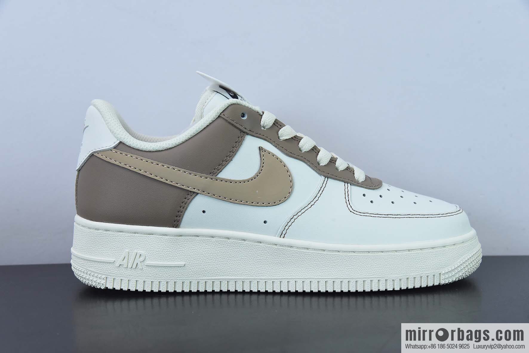 NK Air Force 1 Air Force One low-top sports and leisure shoes, beige mocha brown item number: DT0226-303