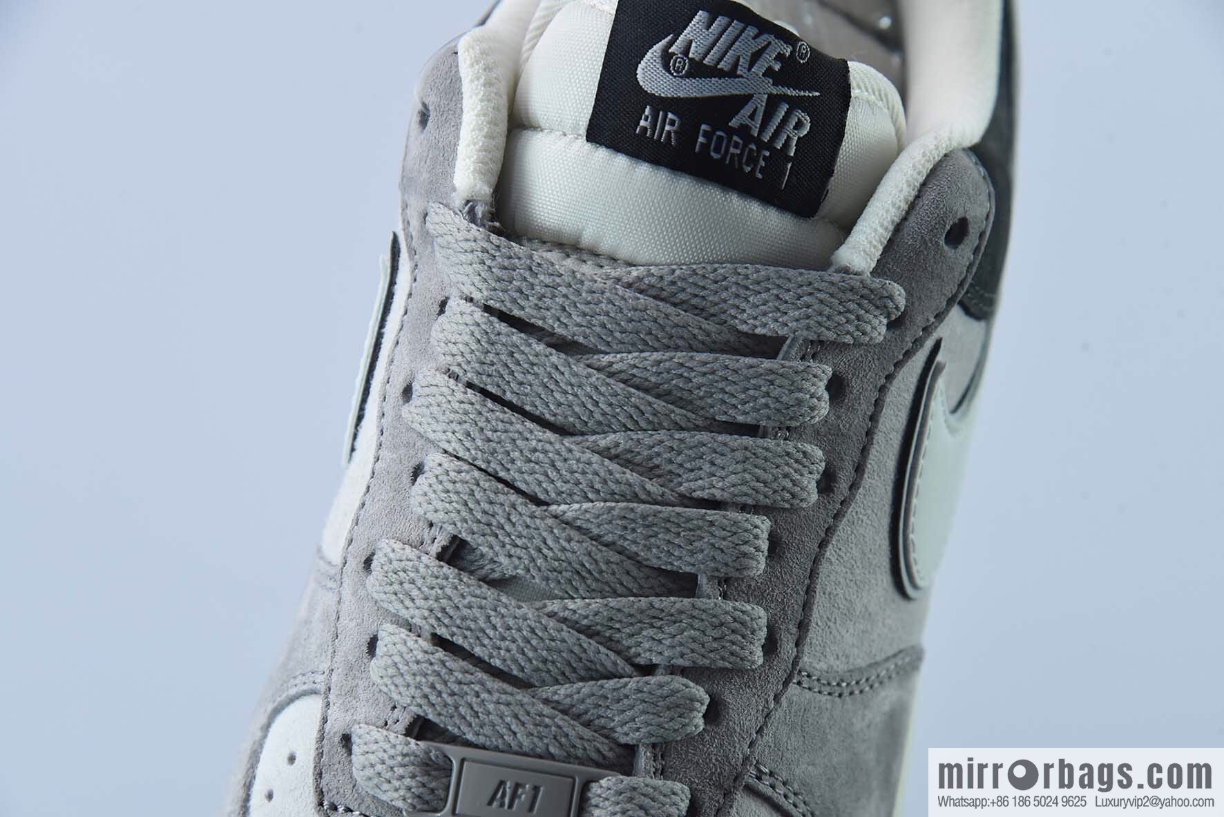 Nk Air Force 1 '07 Low white gray patchwork suede color scheme DW0831-896