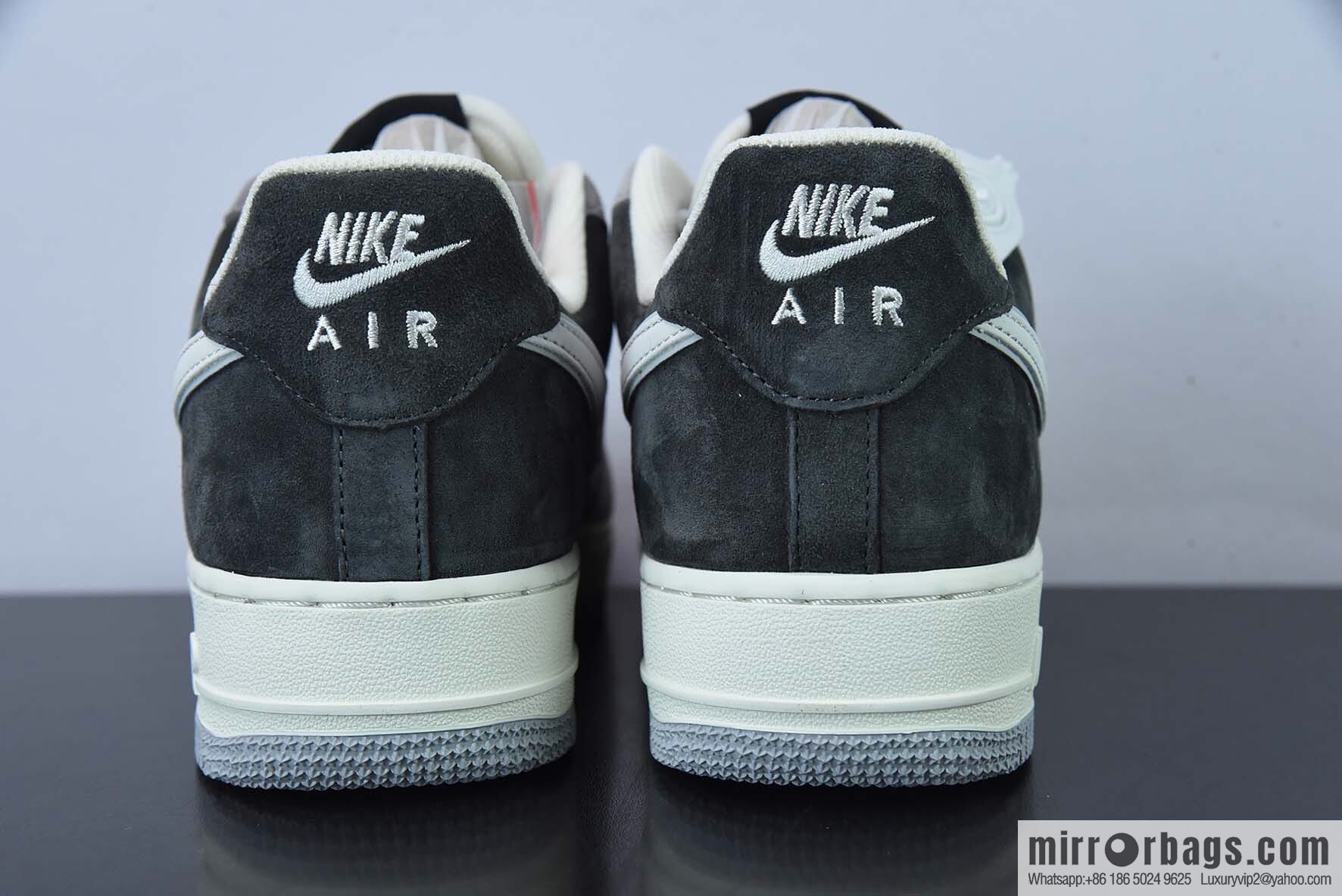 Nk Air Force 1 '07 Low white gray patchwork suede color scheme DW0831-896