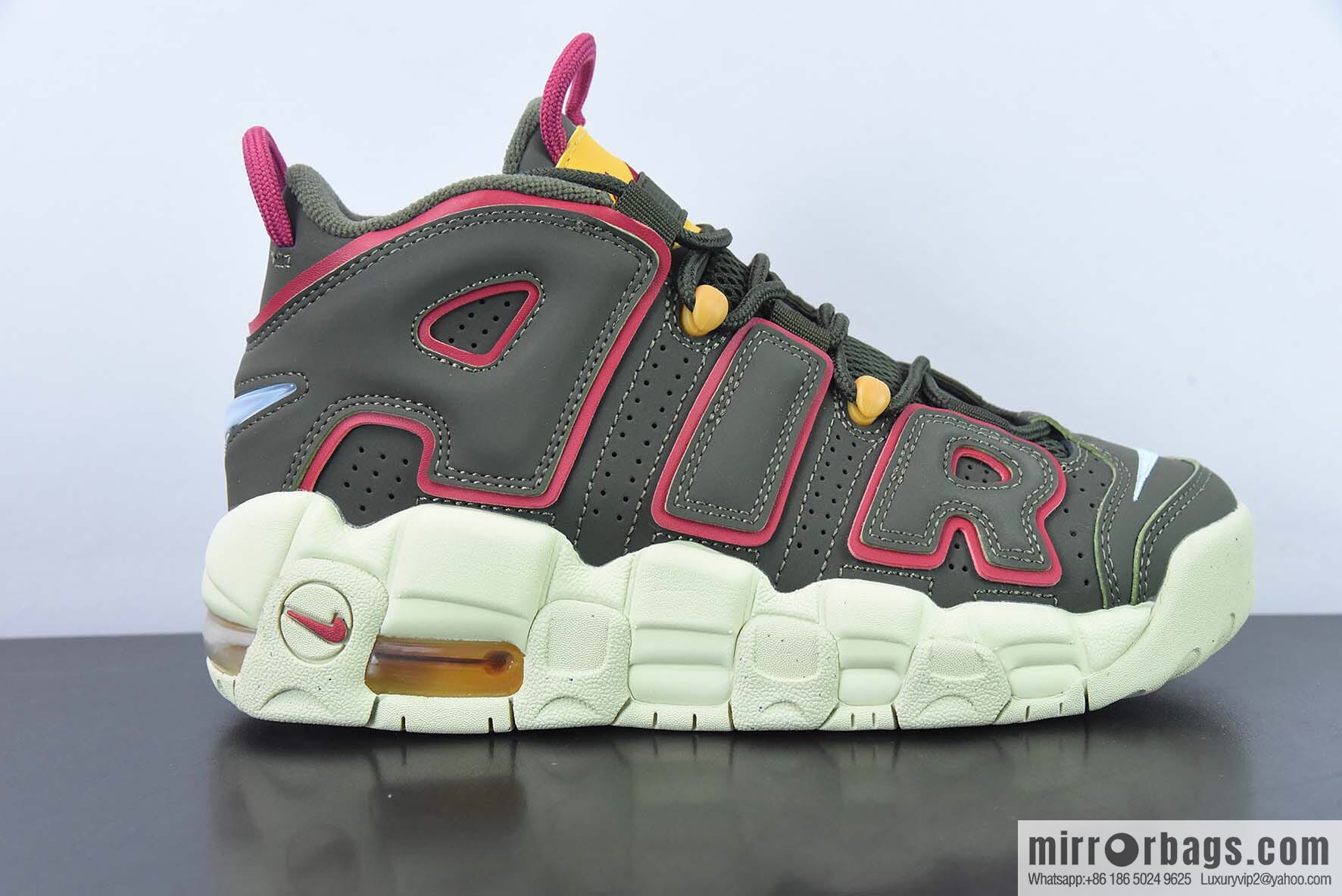 Nike Air More Uptempo Pippen Classic High Street Versatile Basketball Shoes Item Number: DH0622-300