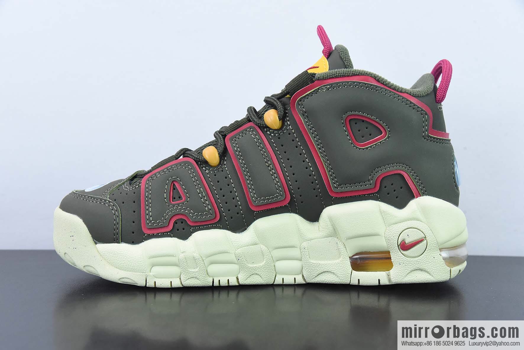 Nike Air More Uptempo Pippen Classic High Street Versatile Basketball Shoes Item Number: DH0622-300