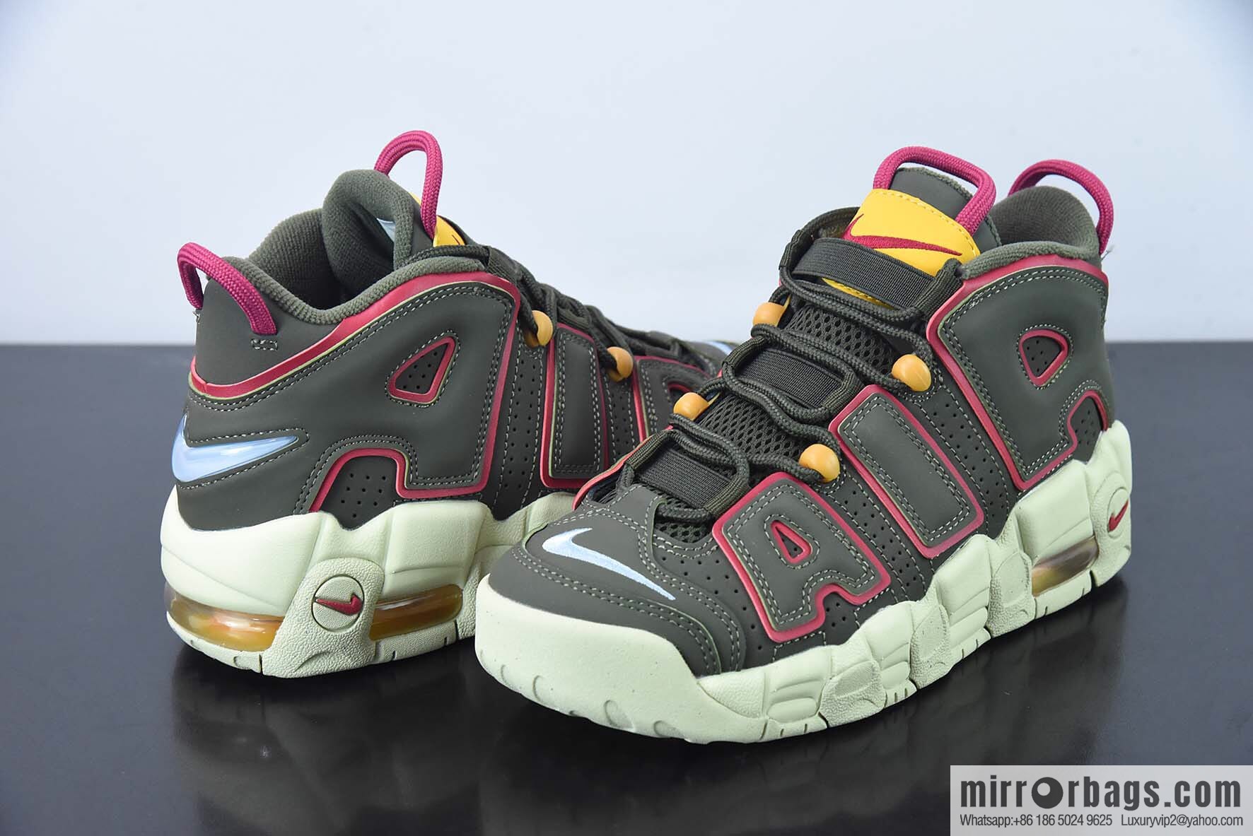 Nike Air More Uptempo Pippen Classic High Street Versatile Basketball Shoes Item Number: DH0622-300