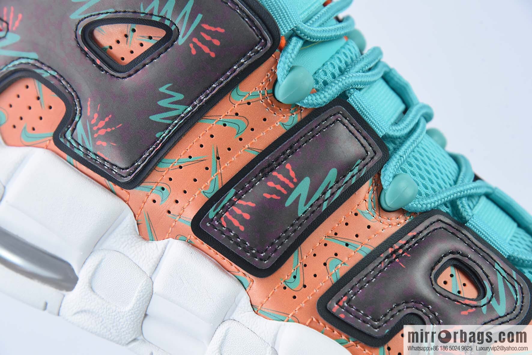 Nike Air More Uptempo Pippen Classic High Street Versatile Basketball Shoes SKU: AT3408-800