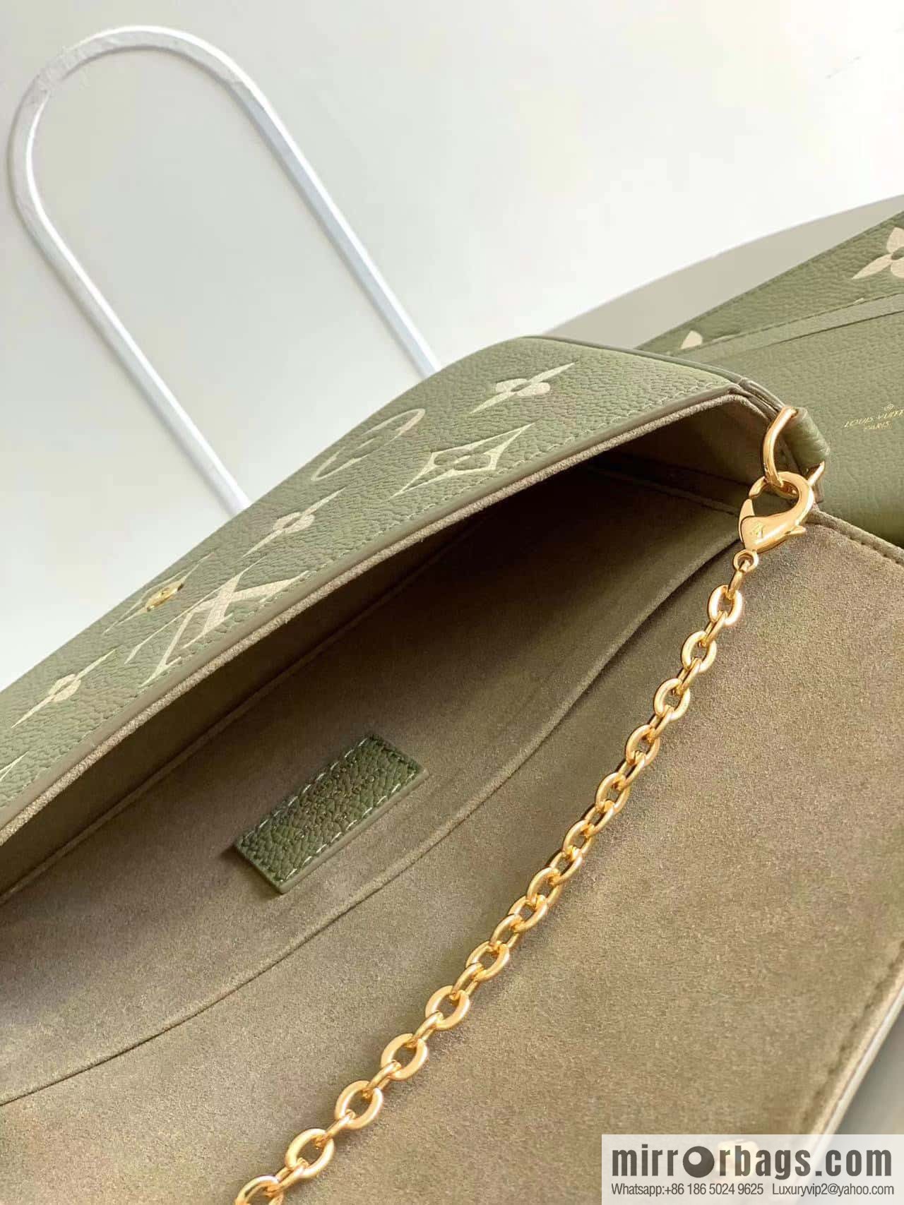 M61276 M64064 M64065 M82480 new POCHETTE FÉLICIE chain bag