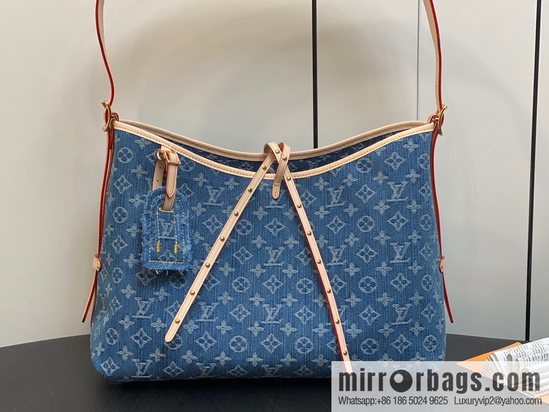 CARRYALL MM Handbag M46855 Blue (Denim) CarryAll Medium Handbag