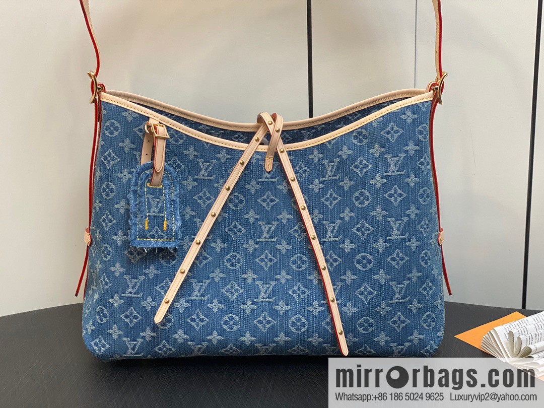 CARRYALL MM Handbag M46855 Blue (Denim) CarryAll Medium Handbag
