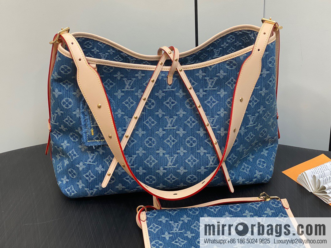 CARRYALL MM Handbag M46855 Blue (Denim) CarryAll Medium Handbag