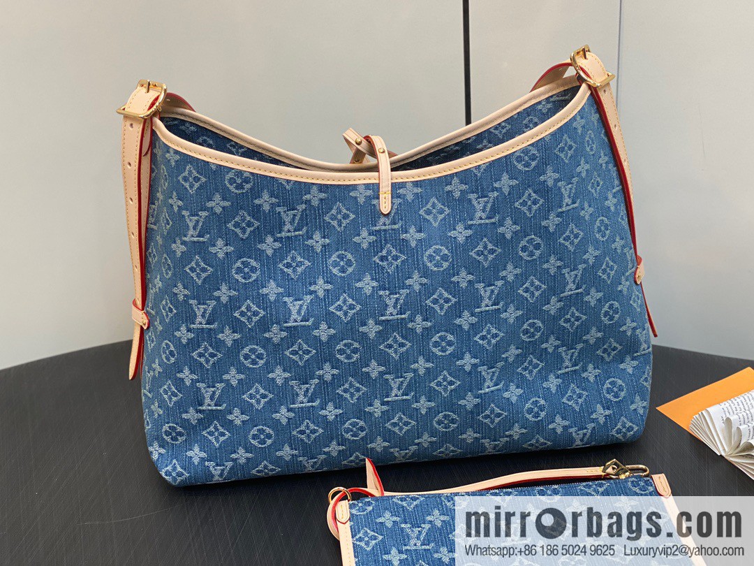 CARRYALL MM Handbag M46855 Blue (Denim) CarryAll Medium Handbag