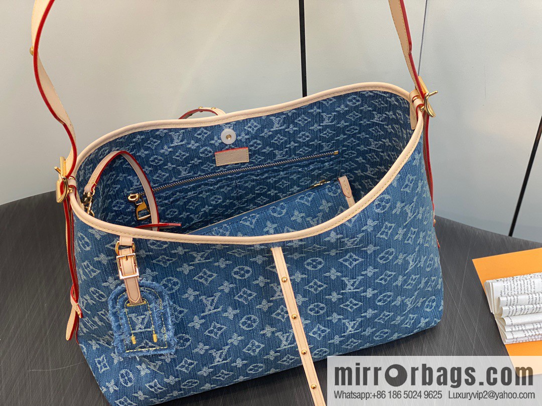 CARRYALL MM Handbag M46855 Blue (Denim) CarryAll Medium Handbag