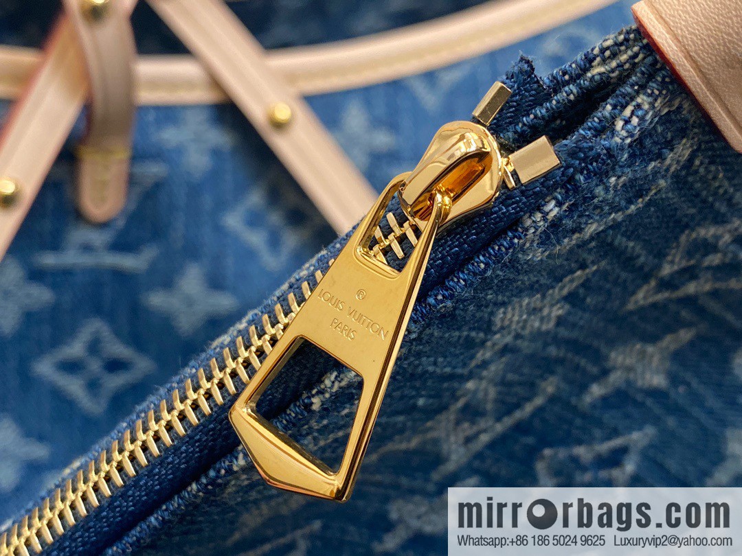CARRYALL MM Handbag M46855 Blue (Denim) CarryAll Medium Handbag