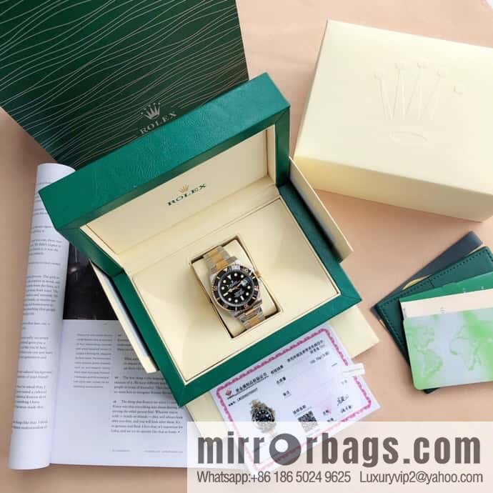 Rolex Submariner series is loaded with Swiss original ETA-2836 movement classic watch diameter 41mm