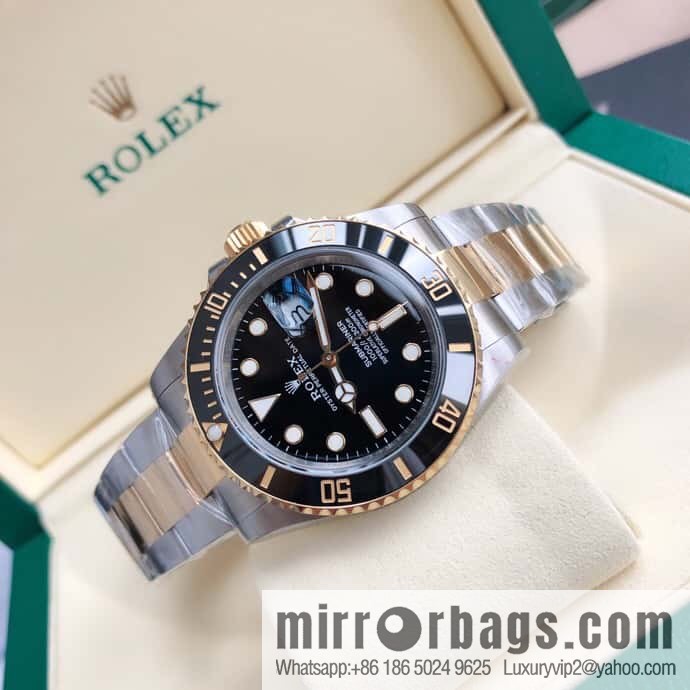Rolex Submariner series is loaded with Swiss original ETA-2836 movement classic watch diameter 41mm