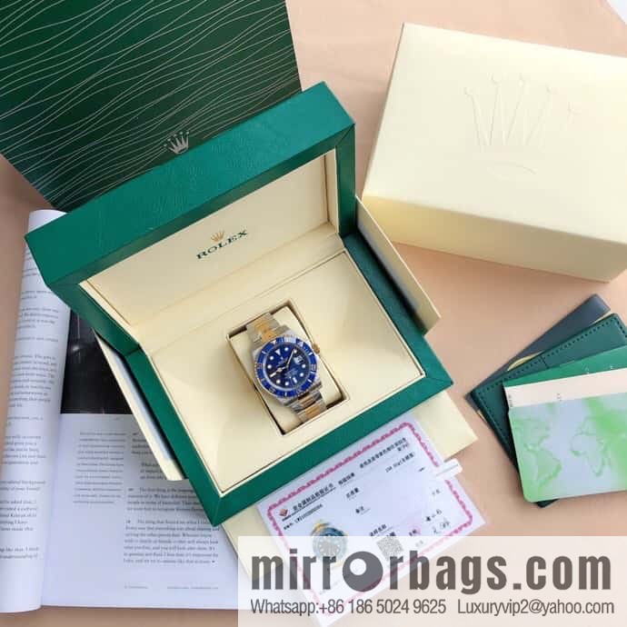 Rolex Submariner series is loaded with Swiss original ETA-2836 movement classic watch diameter 41mm