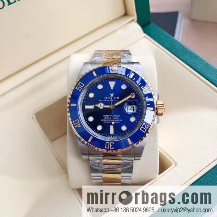 Rolex Submariner series is loaded with Swiss original ETA-2836 movement classic watch diameter 41mm