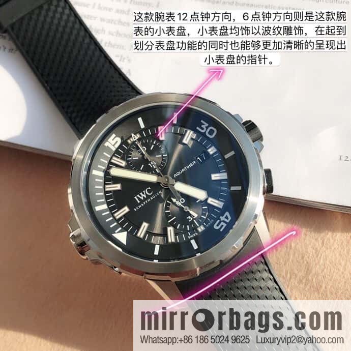 IWC's six-hand marine timepiece series is equipped with a Swiss imported Eta-7750 movement watch