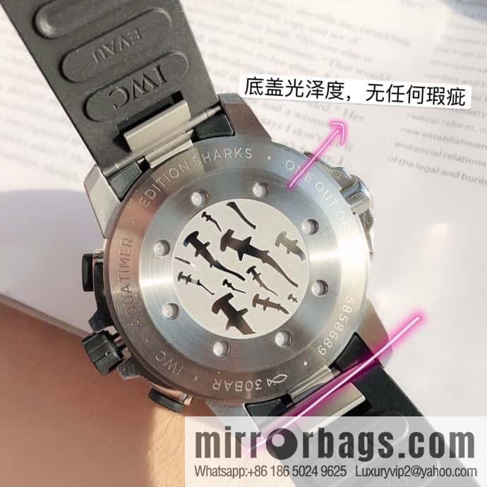 IWC's six-hand marine timepiece series is equipped with a Swiss imported Eta-7750 movement watch