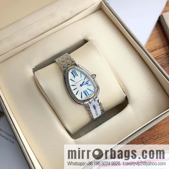Bvlgari ladies watch, the latest diamond-encrusted Serpenti seduttori snake shadow watch