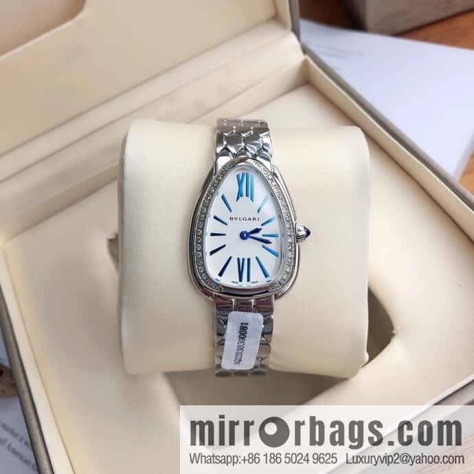 Bvlgari ladies watch, the latest diamond-encrusted Serpenti seduttori snake shadow watch