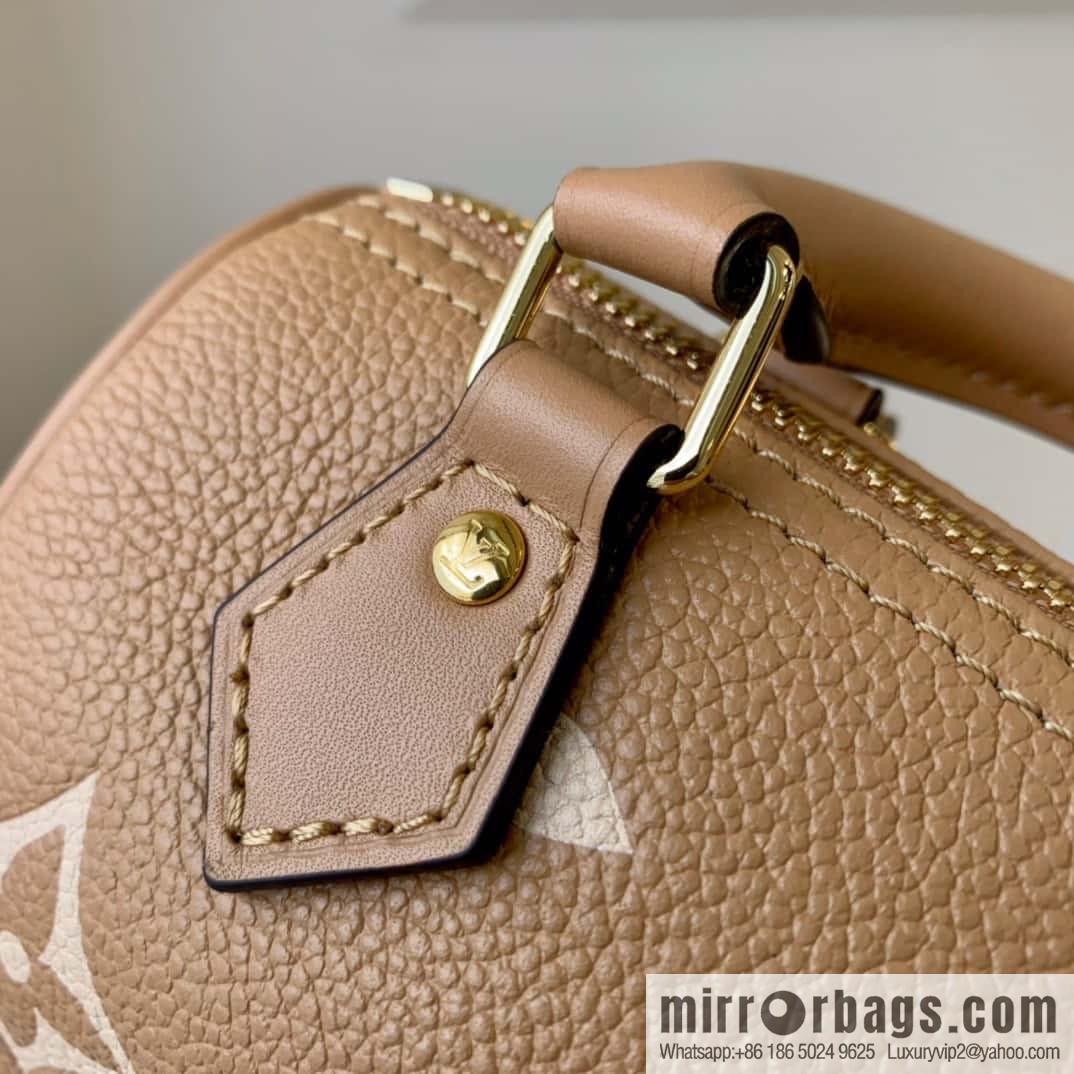 M81625 (Embossed silk screen) Nano Speedy handbag