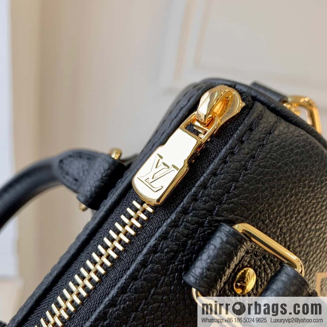 M81456 NANO SPEEDY handbag M81457 (embossed silk screen) Nano Speedy handbag