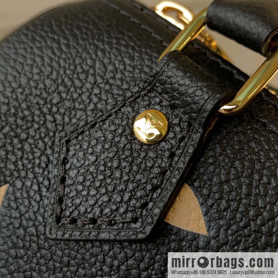 M81456 NANO SPEEDY handbag M81457 (embossed silk screen) Nano Speedy handbag