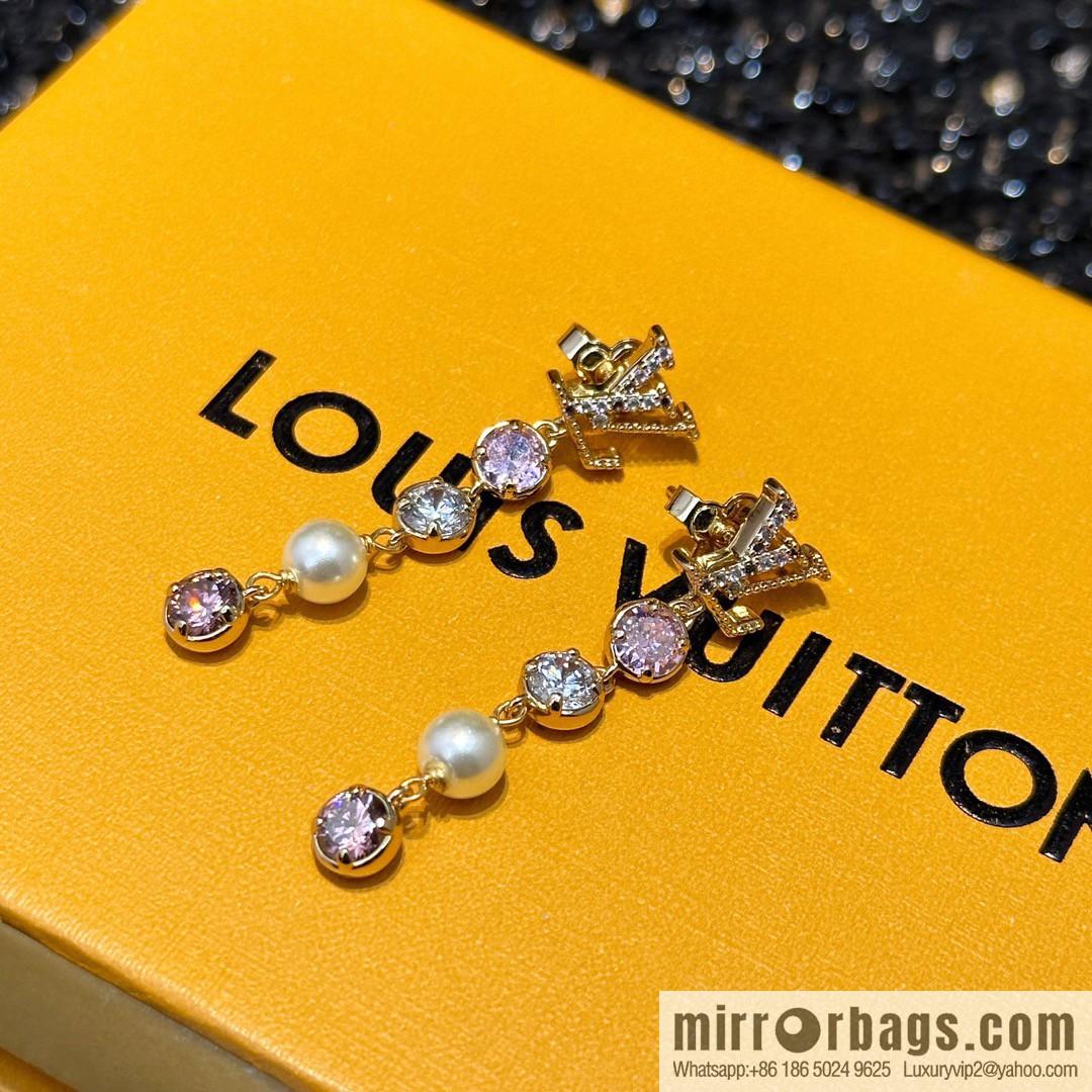 ☀Louis Vuitton Louis Vuitton LV ICONIC TRESOR Earrings ❗️ New ❗️ M01510