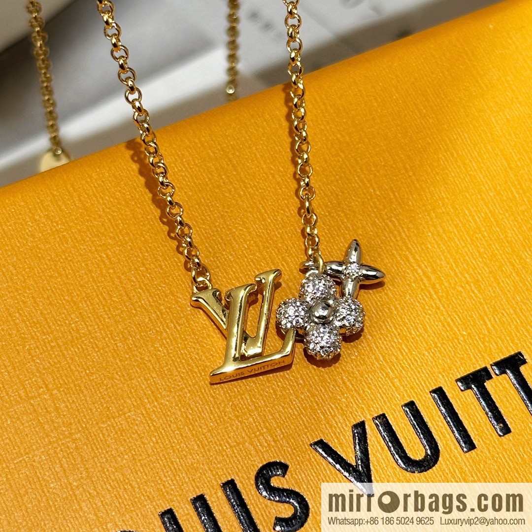 ❗️New ❗️ M01265 ☀ Louis Vuitton LV GRAM Earrings, Necklace