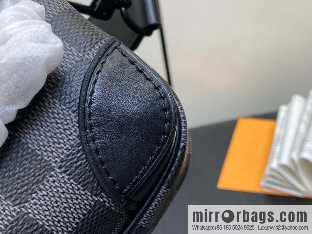[Original order boutique] M46795 Haige, men's bag messenger bag series Steamer messenger bag