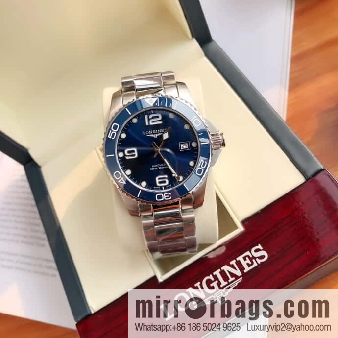 New debut Longines-Longines Comcast diving series men's watch diameter 41mm automatic mechanical watch ETA-w200 movement