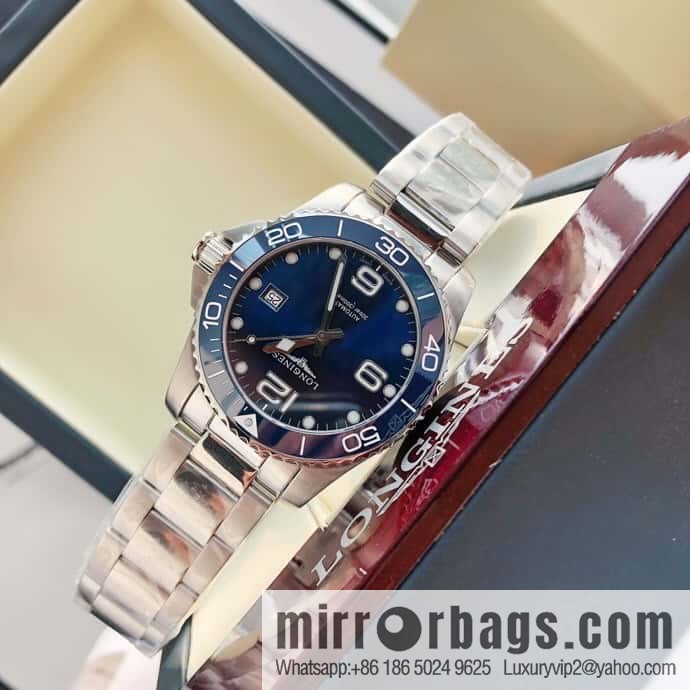 New debut Longines-Longines Comcast diving series men's watch diameter 41mm automatic mechanical watch ETA-w200 movement